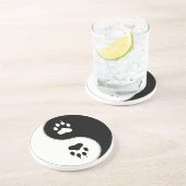 Yingヤンの足のプリント コースター (側面)