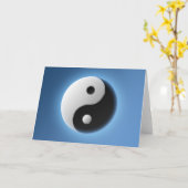 Yingヤン カード (黄色い花)