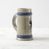 Ying Yang logo Mug  ビールジョッキ (正面左)
