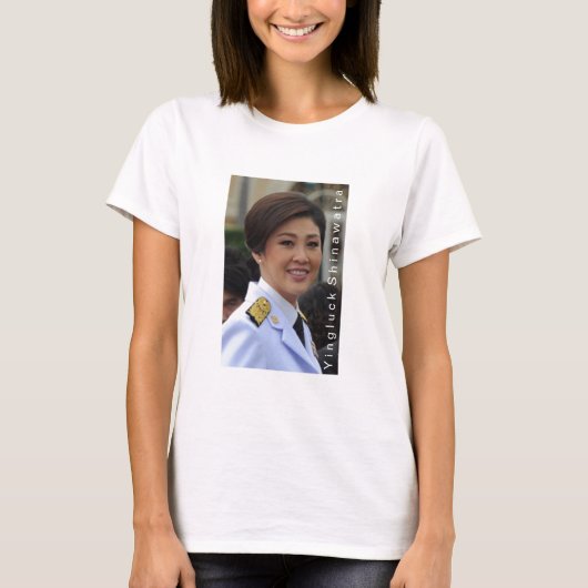 Yingluck Shinawatra Tシャツ (正面)