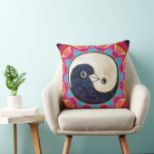 YinYangのハト派議員が付いているサイケデリックなクッション クッション (椅子)