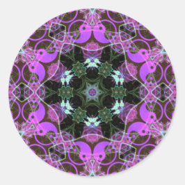 YinYang六角シール ラウンドシール