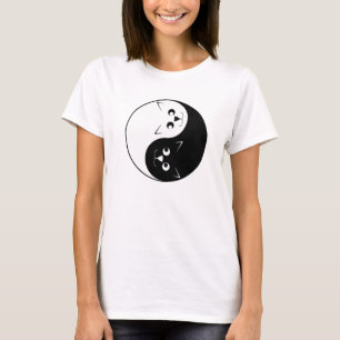 YinYang猫 Tシャツ