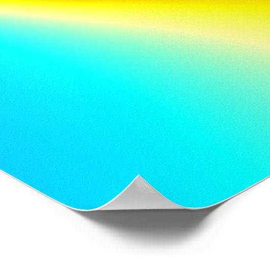 YinYang BigBang - Fractal Poster ポスター (角)