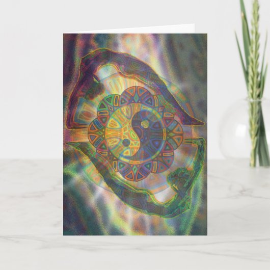 yinyang digital - 2012 as greeting card カード (正面)