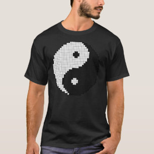 Yinyang Shirtピクセル Tシャツ
