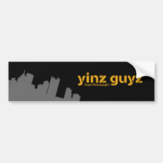 Yinzのguyz バンパーステッカー
