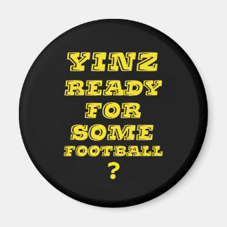 Yinzはサッカーの準備ができている マグネット