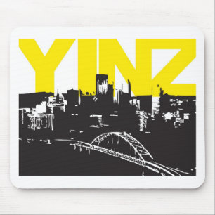 Yinzピッツバーグ マウスパッド