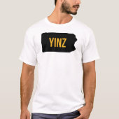 YinzペンシルバニアのTシャツ Tシャツ (正面)