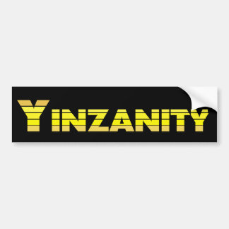 YINZANITYのバンパーステッカー バンパーステッカー
