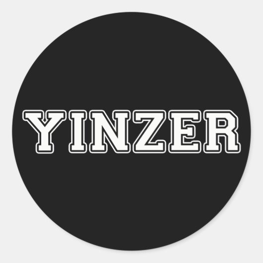 Yinzer ラウンドシール (正面)
