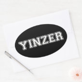 Yinzer 楕円形シール (封筒)