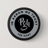 Yinzer Round Clasp Custom Burgh Vintage Pgh 缶バッジ (正面)