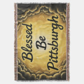 YinzerWitchz  スローブランケット (正面縦)