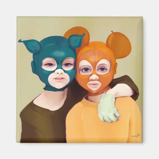 Yipの友人 マグネット (正面)