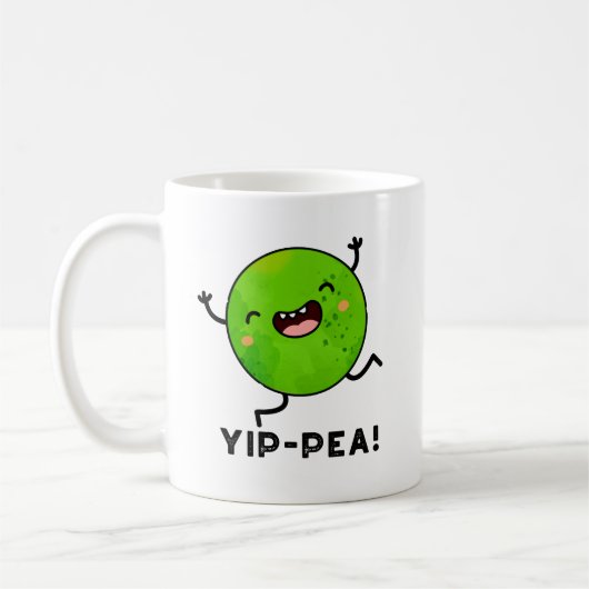 Yip-peaハッピーピープン コーヒーマグカップ (左)