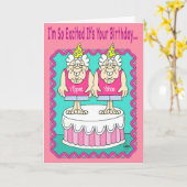 YIPEE YAHOOのバースデー・カード カード (黄色い花)