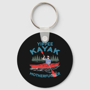 YippeeカヤックおもしろいカヤックBOATING SALING恋人O キーホルダー