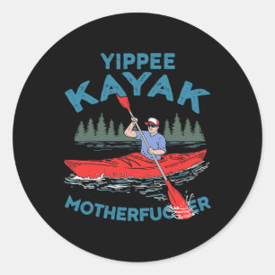 YippeeカヤックおもしろいカヤックBOATING SALING恋人O ラウンドシール