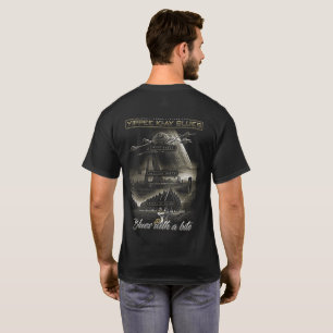 Yippee Ki Ay Blues未来的ロゴ Tシャツ