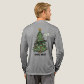 Yippee Ki Ya Yay Coasters トライブレンドTシャツ (背面全体)