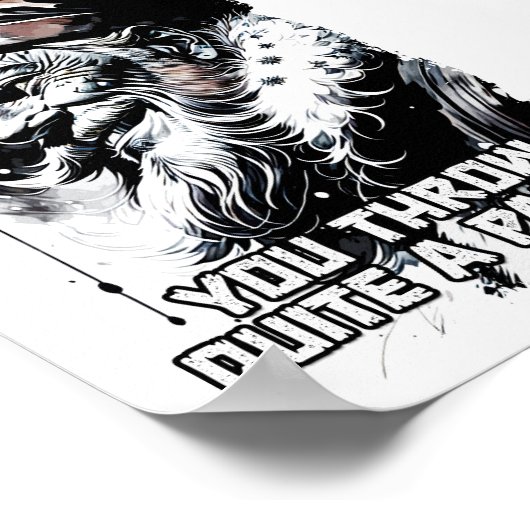 Yippee Ki Yayクリスマスおもしろい引用文カルチャーポップ・アートの ポスター (角)