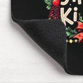 Yippee-ki-yay Funny Christmas Party Long Sleeve  マウスパッド (コーナー)