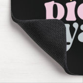 Yippee Yippie Pie Yayレトロ70sおもしろい秋Thanksg マウスパッド (コーナー)