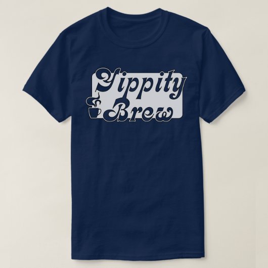 Yippity Brewグラフィック Tシャツ (デザイン正面)