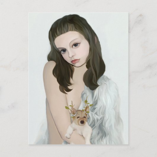 yips doggirl ポストカード (正面)