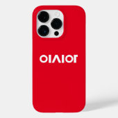 Yisia 이시아 iPhone / iPadケース赤 Case-Mate iPhoneケース (裏面)