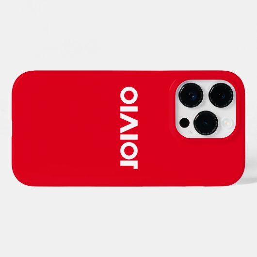 Yisia 이시아 iPhone / iPadケース赤 Case-Mate iPhoneケース (裏面 (横))