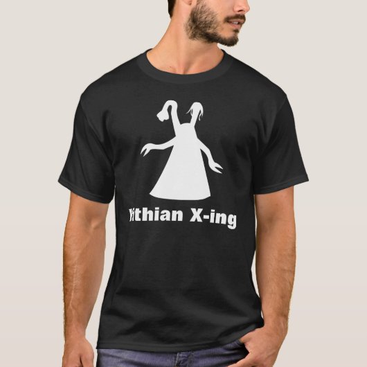 Yithian X-ingの暗闇のTシャツ Tシャツ (正面)