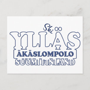 YLLASフィンランドのはがき ポストカード