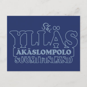 YLLASフィンランドのはがき ポストカード