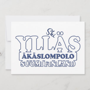 YLLASフィンランドへの招待 招待状