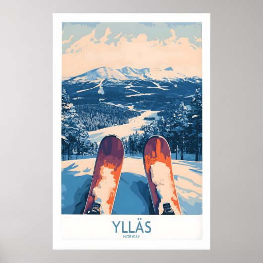 Ylläs 冬のポスター 1 ポスター (正面)