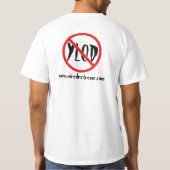 YLOD無し Tシャツ (裏面)