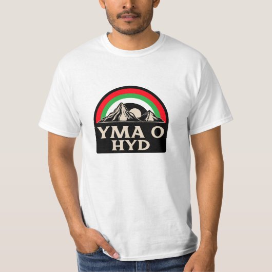 Yma O Hyd Tシャツ (正面)