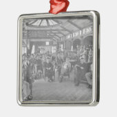 YMCAのホステル、Piccadilly、マンチェスター、c.1910 メタルオーナメント (左)