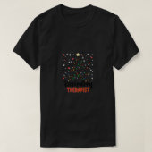 YNBV呼吸セラピストクリスマスツリークリスマスPT Tシャツ (デザイン正面)