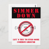 YNOMEはがきシムダウン ポストカード (正面/裏面)