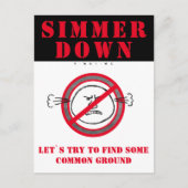 YNOMEはがきシムダウン ポストカード (正面)