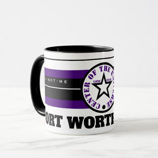 YNOME FT.WORT TX. (COU) 6 マグカップ (正面左)