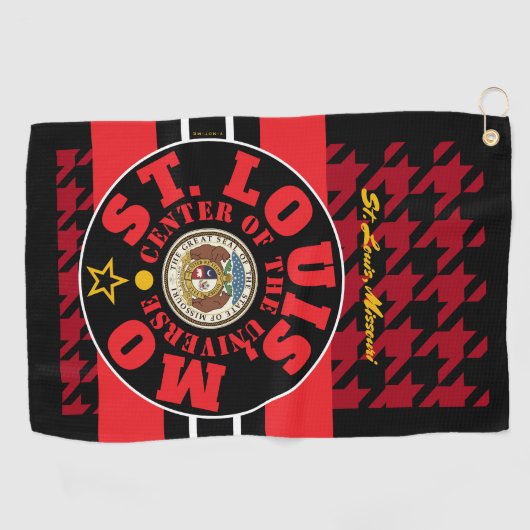 YNOME STルイ、MO (COU) 2htb ゴルフタオル (横)