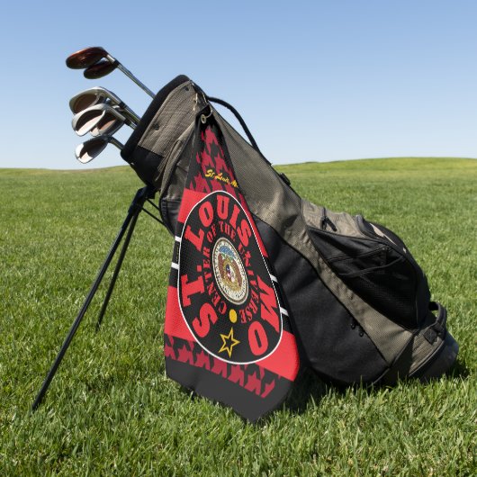 YNOME STルイ、MO (COU) 2htb ゴルフタオル (グリーン)