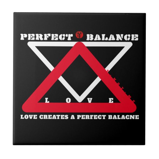 YNOTME PERFECT BALANCE 4b3 Ceramic Tile  タイル (正面)