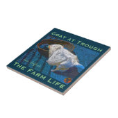 YNOTME VAN GOGHISH GOAT AT TROUGH2 タイル (側面)