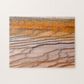 YNP Hot Springs Bacterial Flats Puzzle ジグソーパズル (横)